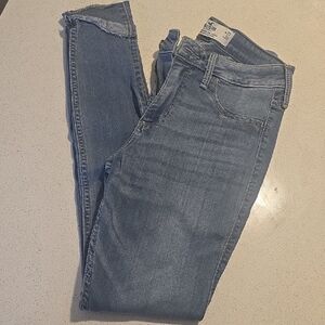 Hollister Light Blue High Rise Women's Jeans